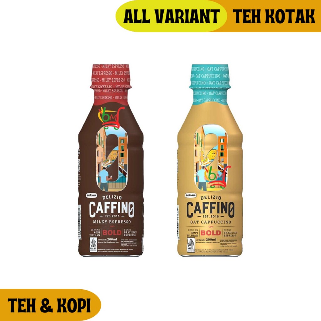 

Delizio Caffino Kopi Siap Minum dalam Botol All Variant