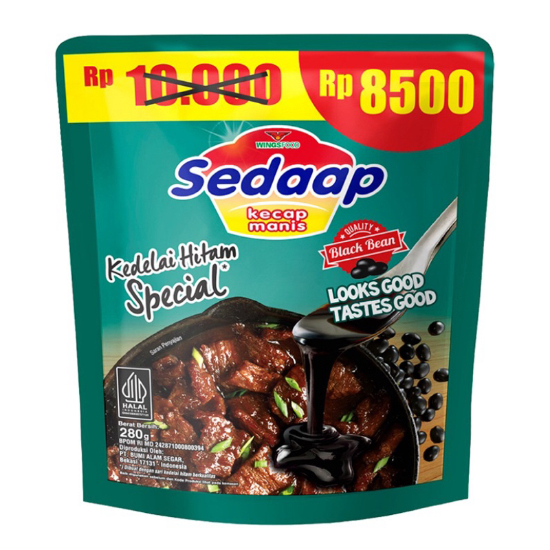 

Kecap Manis Sedap Kemasan 280 g/Viral
