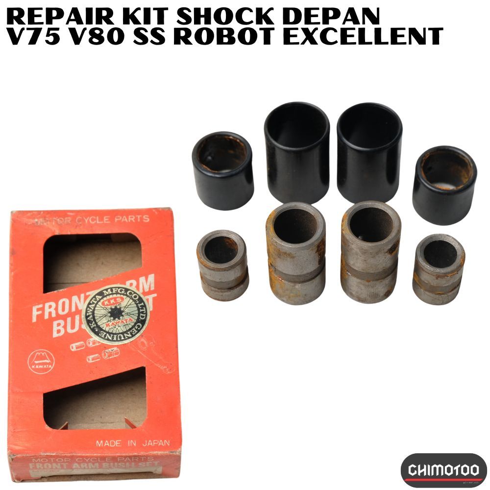 Front Arm Repair Kit Repairkit Fork Bosh Bos Shock Depan Yamaha V75 V 75  V80 V 80 Ss Robot Excellen