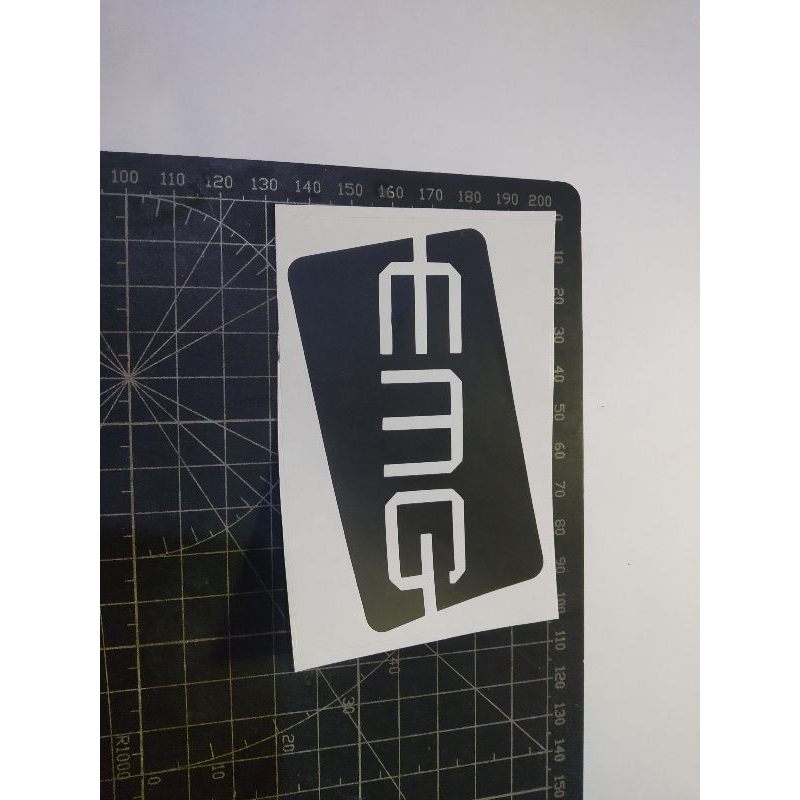 

cutting stiker emg