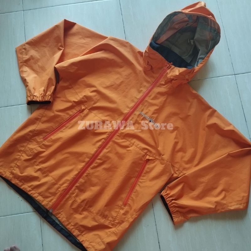 Jacket Blocktech MONTBELL Waterproof Gunung Camping Winter Original