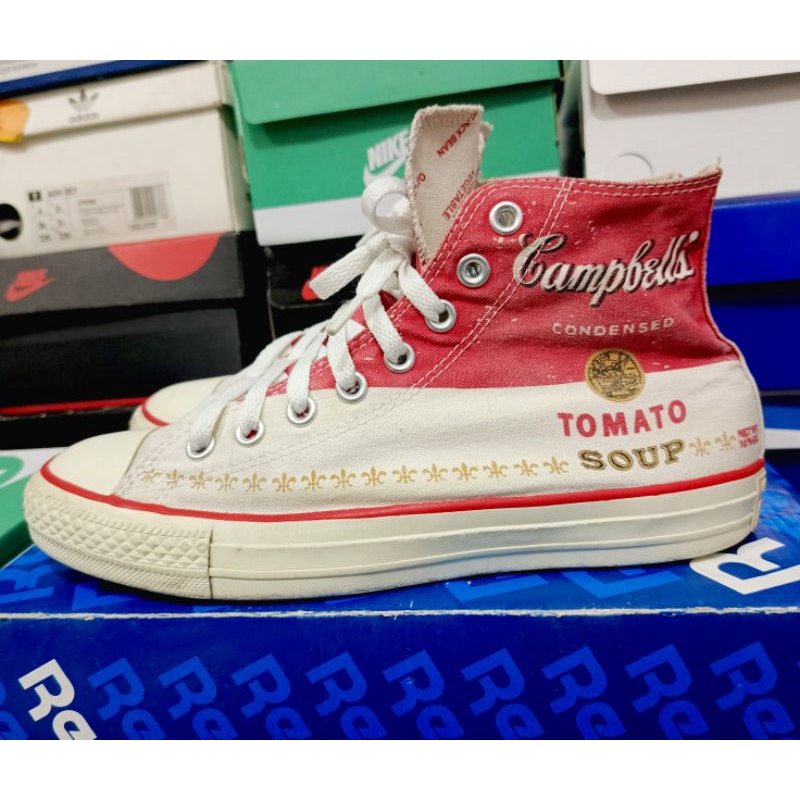 Converse Hi Campbells Tomato Soup Andy Warholl Second