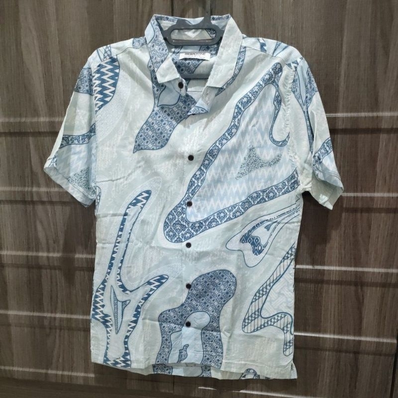 atasan kemeja Hem pria batik MANZONE PL