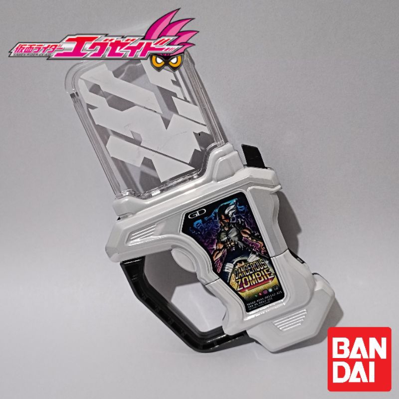 GP Gashat Dangerous Zombie Chrome Glossy Edition Kamen Rider Ex Aid