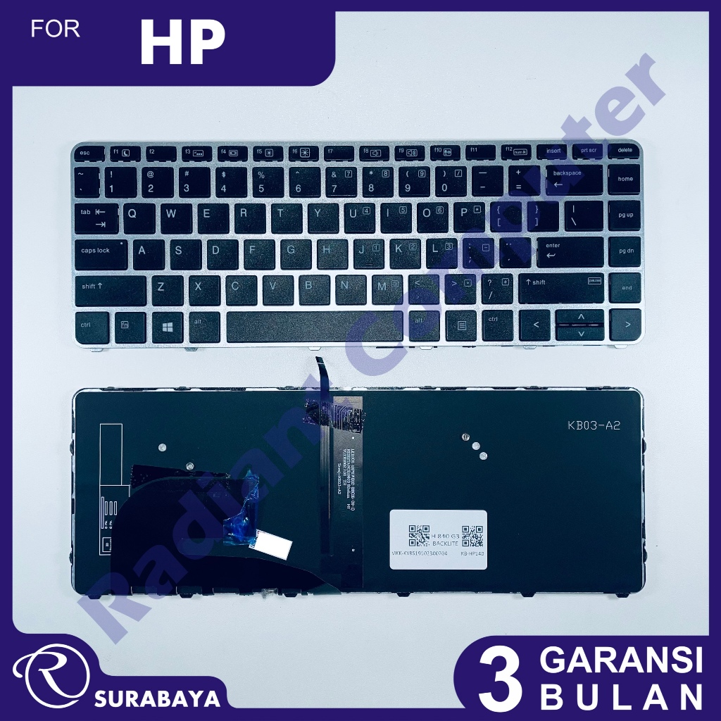 Keyboard HP Elitebook 745 G4, 840 G4, 745 G3, 840 G3, 848 G3