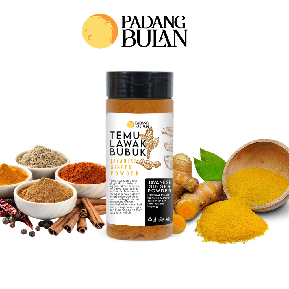 

Temulawak Bubuk 60 Gr Premium Curcuma Powder - Padangbulan