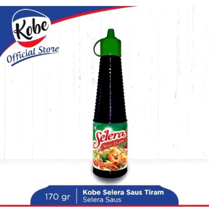 

Kobe Selera Botol Saos Tiram 170gr