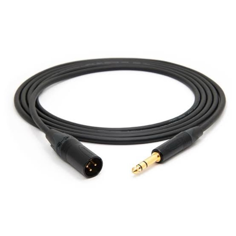 kabel studio monitor mogami - TRS to xlr male neutrik gold ~ 2 meter