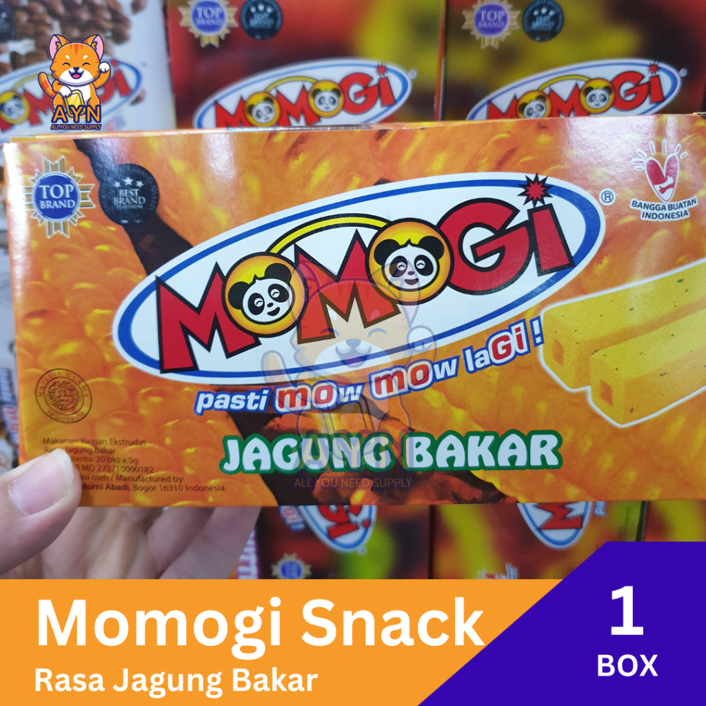 

Momogi Snack Stick Jagung 1 box isi 20pcs