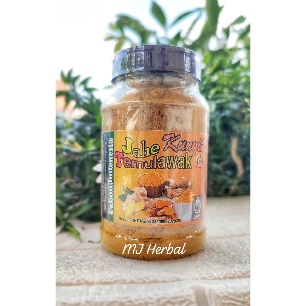 

Herbal JSR Jamu JAKUTE / Bubuk Asli JAHE KUNYIT TEMULAWAK Murni Tanpa Gula 150 Gram