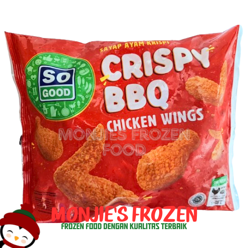 

So Good Crispy BBQ Chicken Wings 400 gr - Sayap Ayam Krispi BBQ