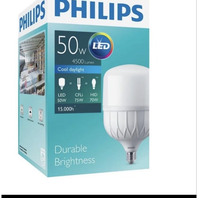 Lampu LED Philips 50 Watt Original