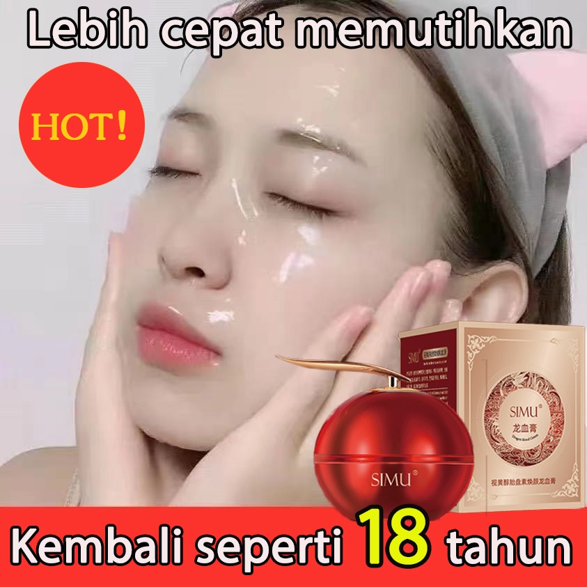 O'MAYLN Dragon Blood Cream 50g /Krim Wajah Glowing Skincare Korea Pemutih Anti Kerutan & Penuaan Din