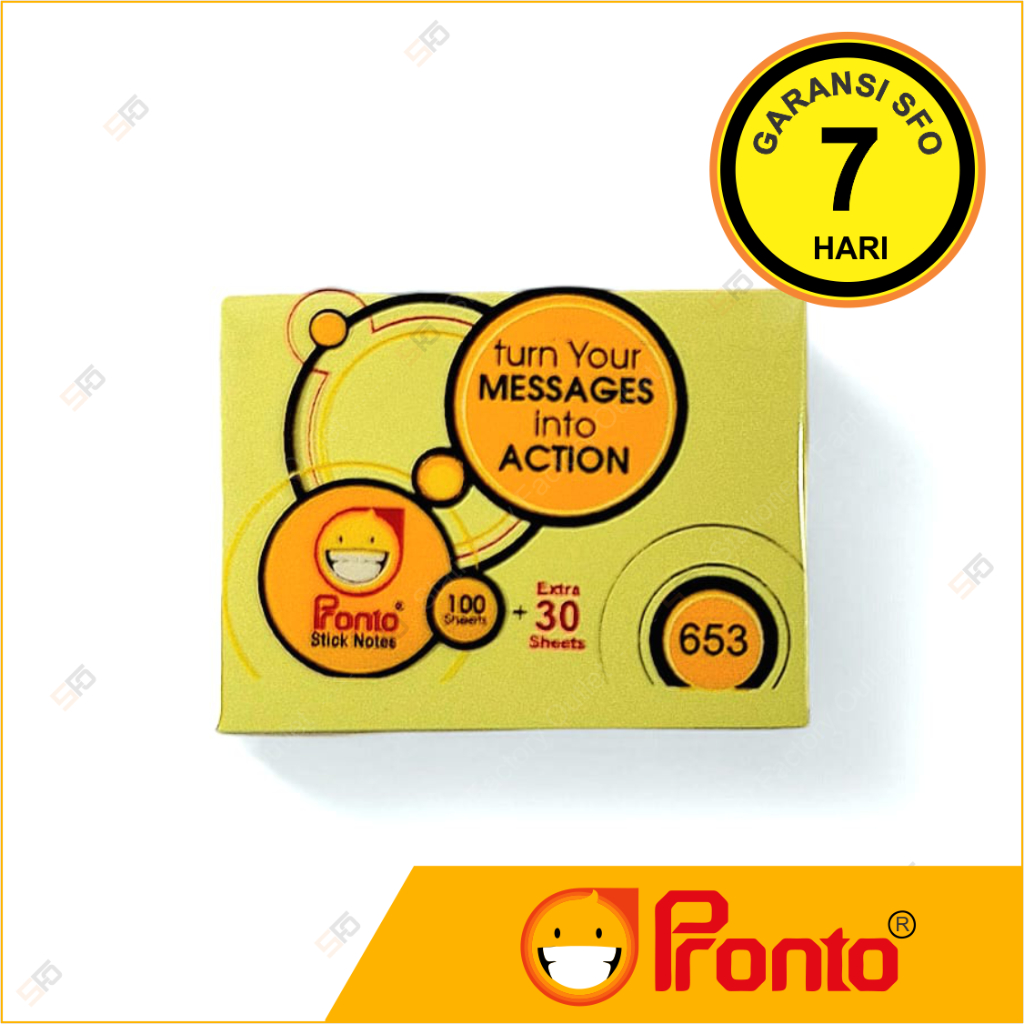 

Sticky Notes Pronto 38mm x 51mm - SFO Semarang Official