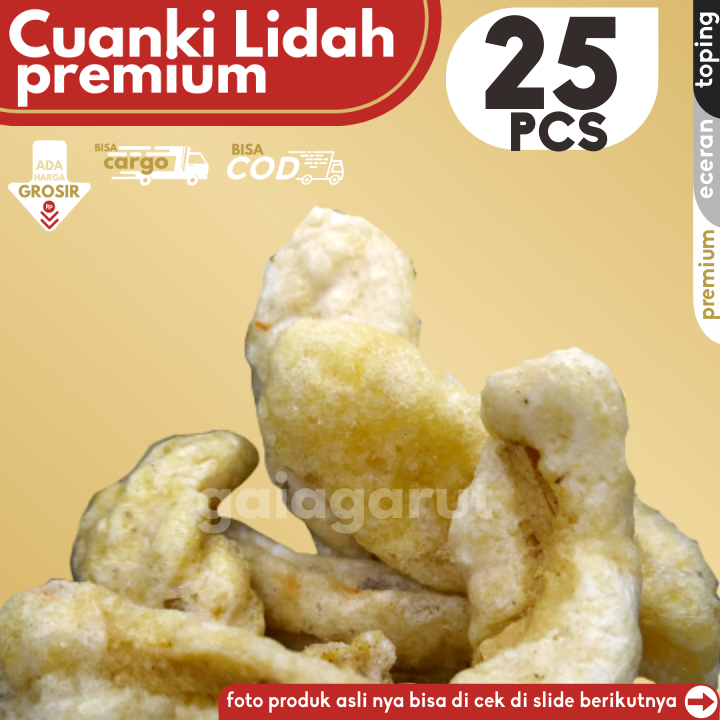 

Cuanki LIDAH PREMIUM isi 25pcs by Gaiagarut