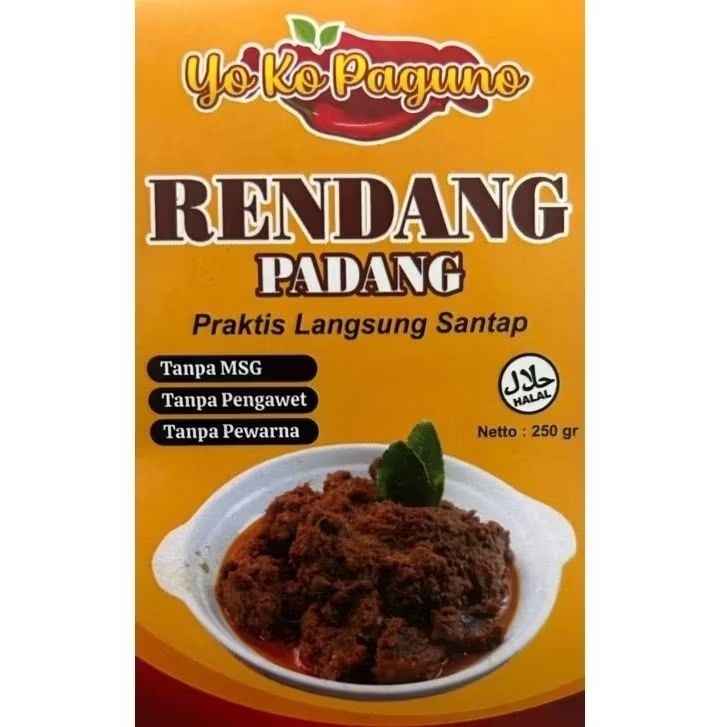 

Rendang Daging Sapi Yoko Paguno 500gram