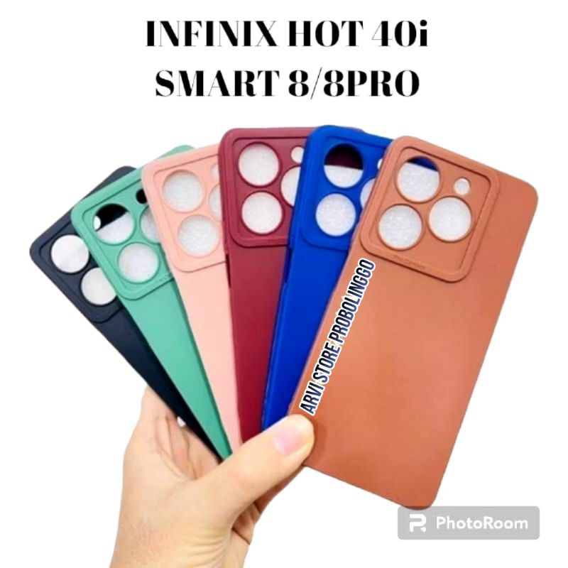 SOFTCASE, CASE PRO CAMERA INFINIK HOT 40I, SMART 8, SMART 8 PRO