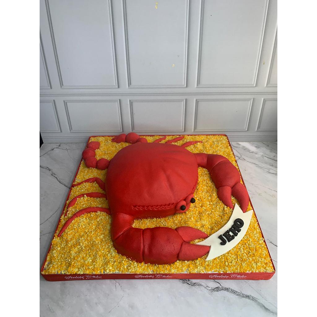 

Kue Ulang Tahun/Birthday Cake/Kue Ultah Tema Crab/Kue Birthday Jakarta