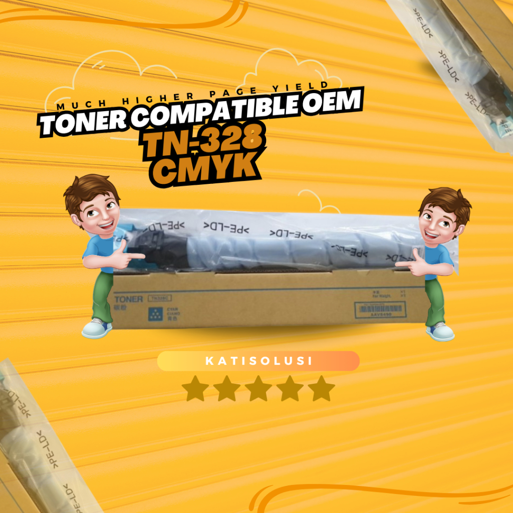 Toner Compatible OEM TN-328 CMYK