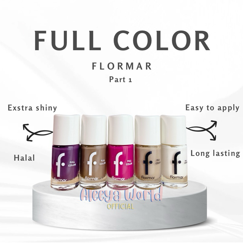 KUTEK FLORMAR FULL COLOR | FLORMAR NAIL POLISH ORIGINAL TURKEY