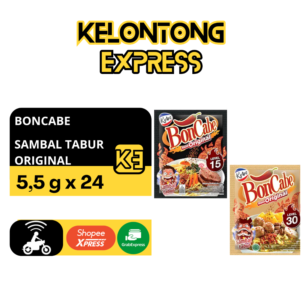 

BON CABE SAMBAL TABUR [1 RENCENG 24 SACHET]