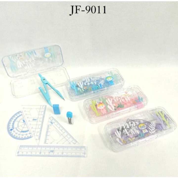 

PROMO JANGKA SET / MATH SET 7 IN 1 KARAKTER FANCY JF-9011. TERMURAH