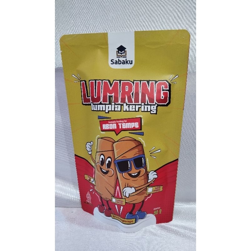 

LUMRING (Lumpia Kering) Isi Abon Tempe