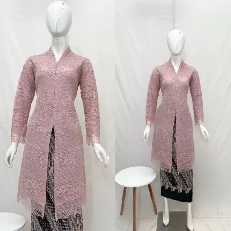 Tunik brukat busui / kebaya brukat terbaru / kebaya modern / kebaya terlaris / kebaya tunik