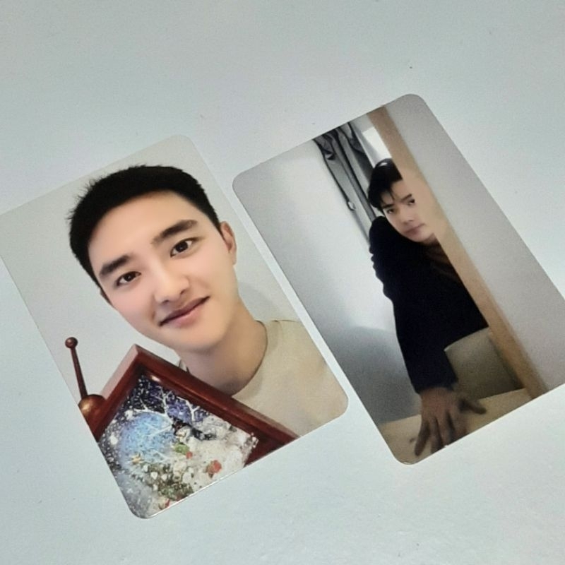 Photocard official | Kyungsoo pink christmas | Sehun universe