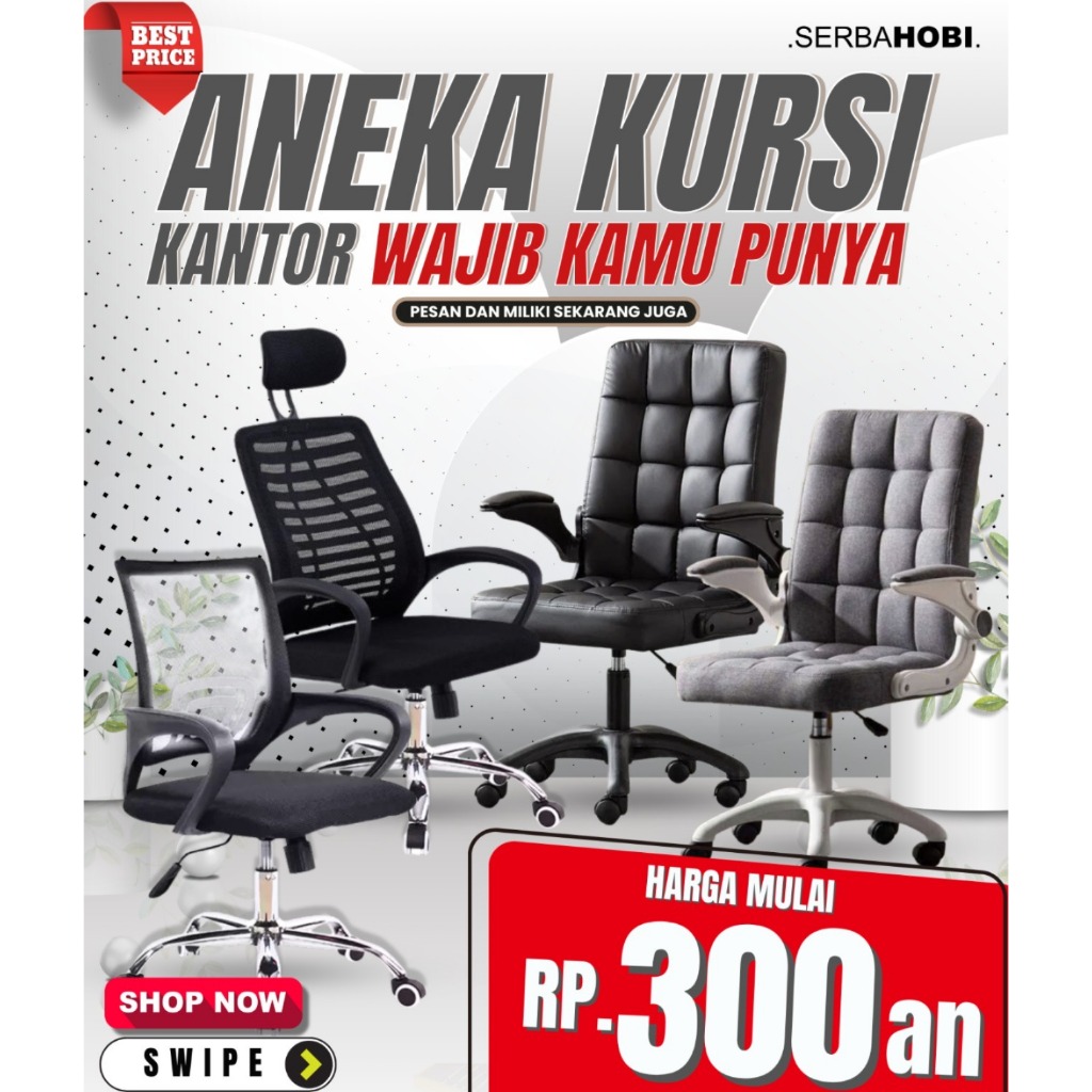 Kursi Kantor / Kursi Kantor Coreflex Stainless / Kursi Kerja Kuat Dan Kokoh