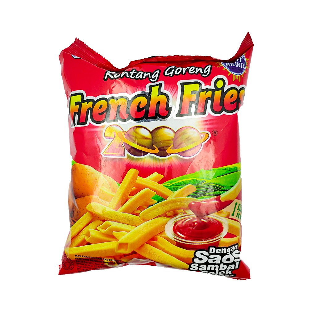 

FRENCH FRIES 2000 SNACK KENTANG 62GR