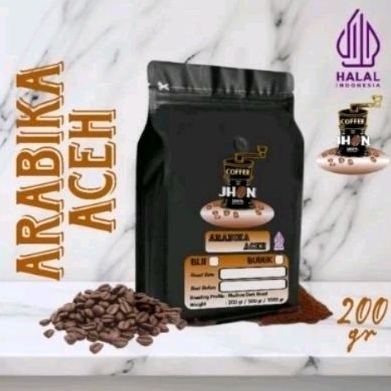 

Kopi Arabika Aceh 200g Giling Halus Coffee Aceh