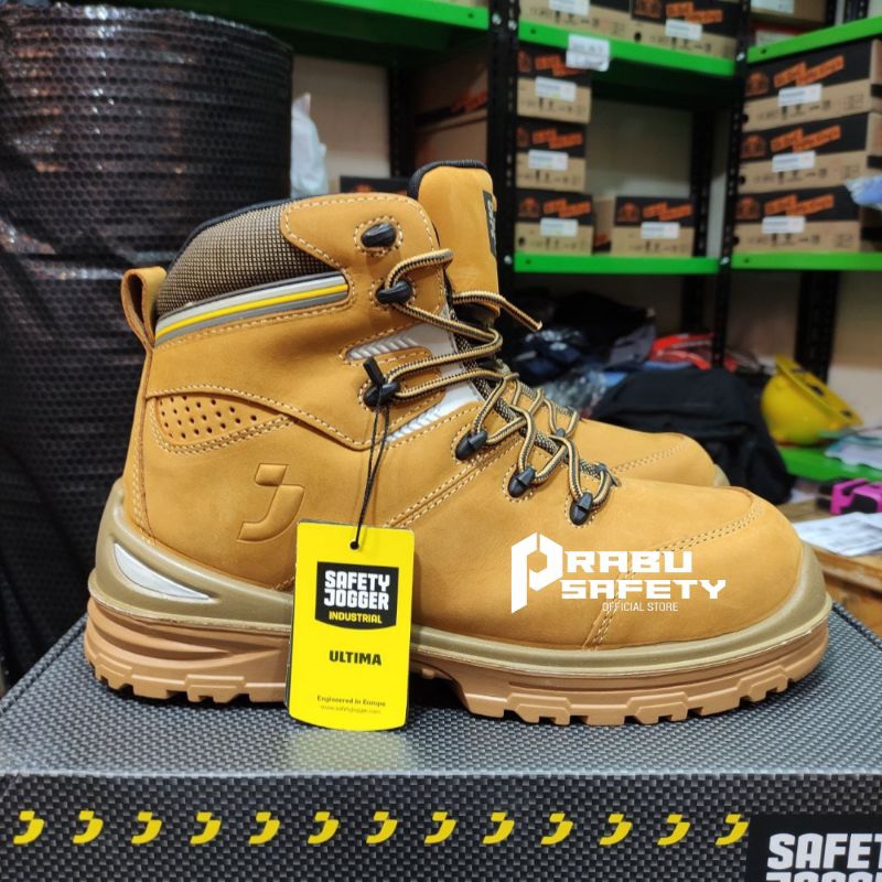Sepatu Safety Kerja Pria Jogger Ultima S3 Premium | Sepatu Safety Jogger Best Quality