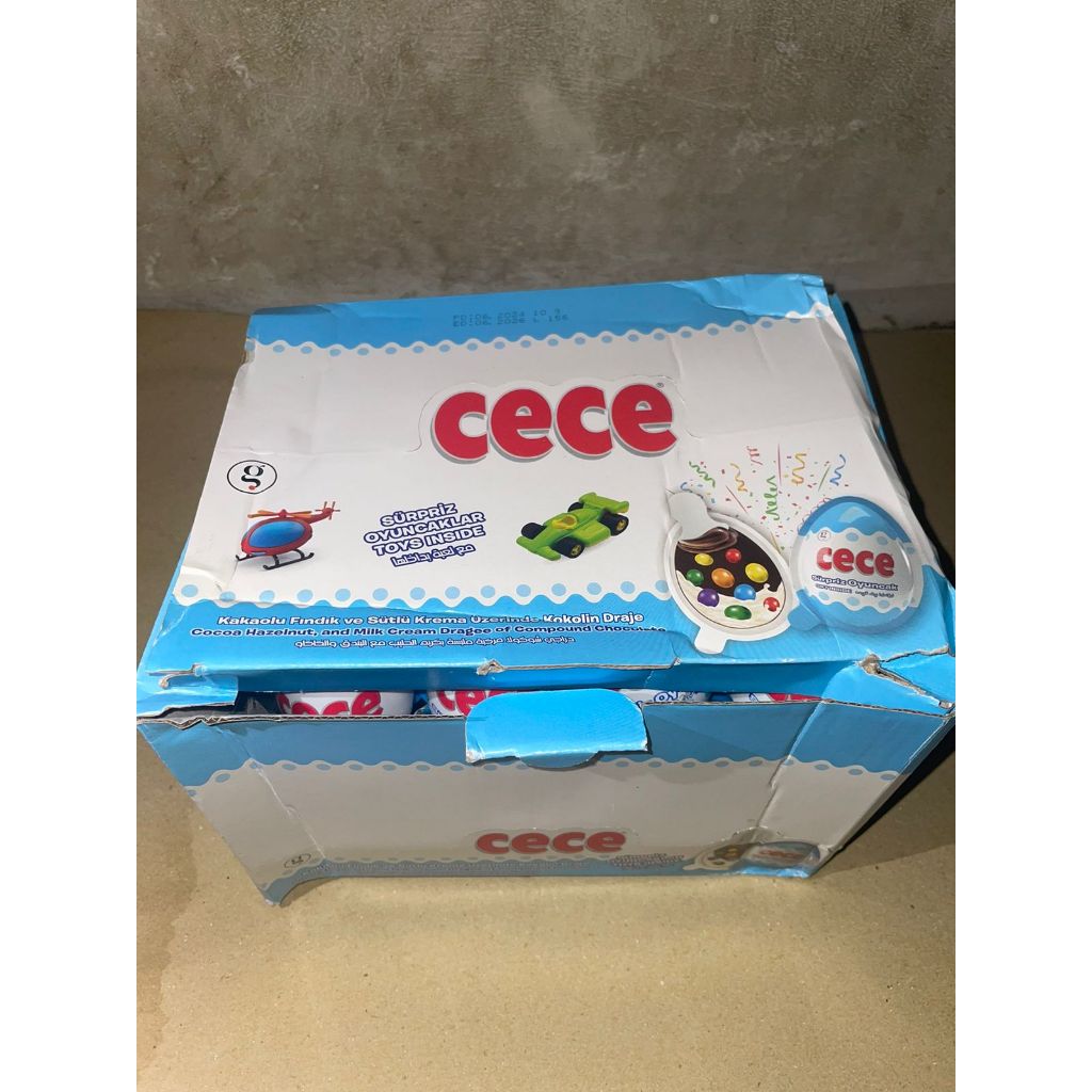 

Cece suprise egg asli turki