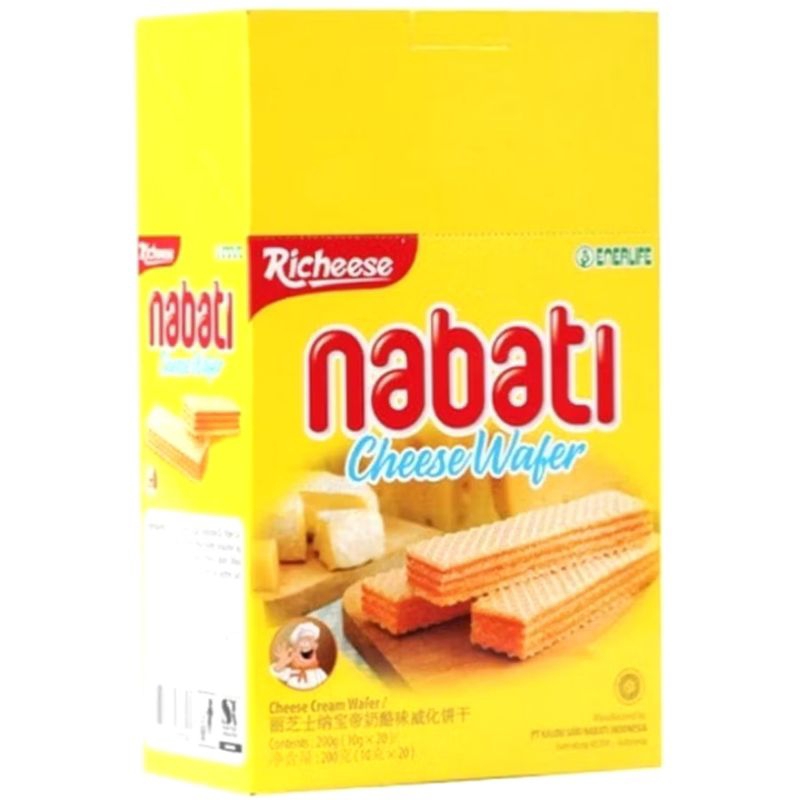 

NABATI WAFER KEJU RICHEESE ISI 20 PCS