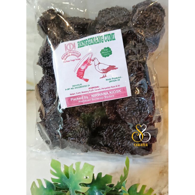 

Rengginang Cumi Hitam Mentah Bentuk Koin Khas Madura [ 450 gr ]