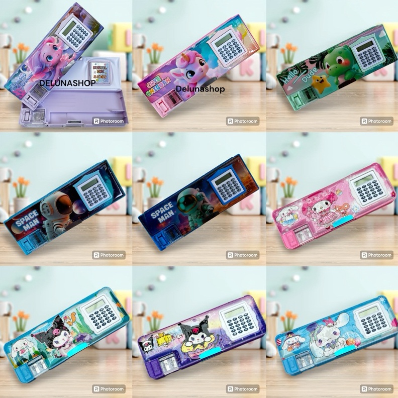 

KODE K57J 683S kotak pensil ada kalkulatorpencil case KALKULATORTEMPAT PENSIL MAGNET KALKULATOR