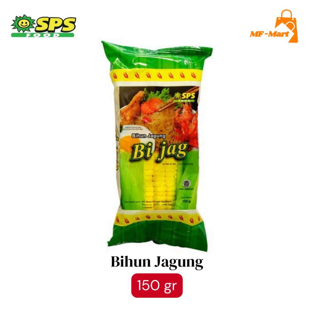 

BIJAG BIHUN JAGUNG 150 gr l MIE BIJAG 150 gr l SPS FOOD