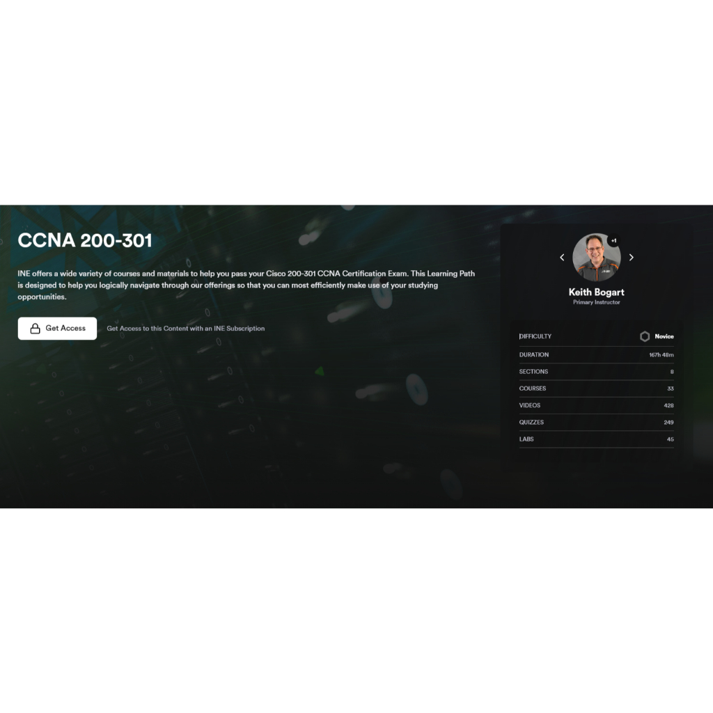 INE - Cisco  CCNA 200-301