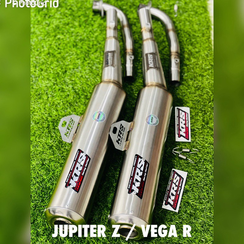 Knalpot Standar racing KRS Grade A full stanlis motor std Vega R dan Jupiter Z / Z1 ( free laser