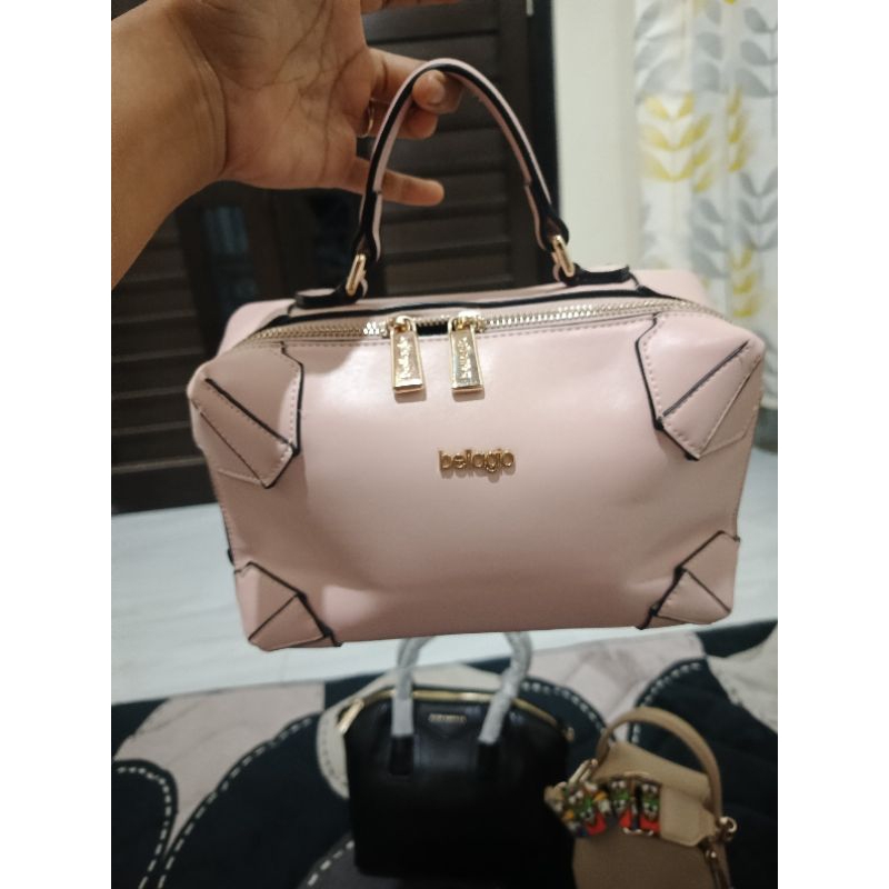 preloved tas Bellagio pink
