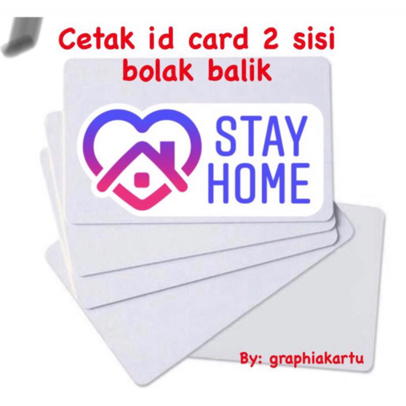 

cetak kartu PVC untuk dua sisi beda design