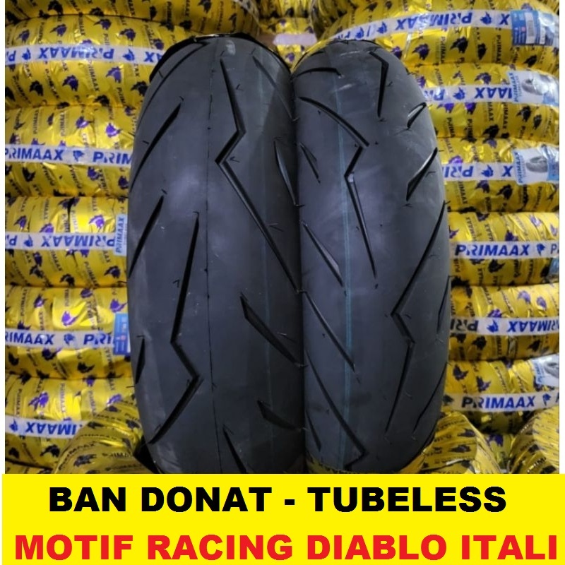 RB Ban Primaax SK 03 Motor N Max 110 130 Ring 13 Ban Donat Motif Diablo Segala Cuaca Nmax Primax