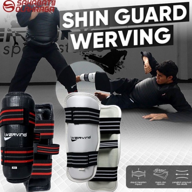 Super Potongan  Shin GuardPelindung Kaki Taekwondo Silat Karate