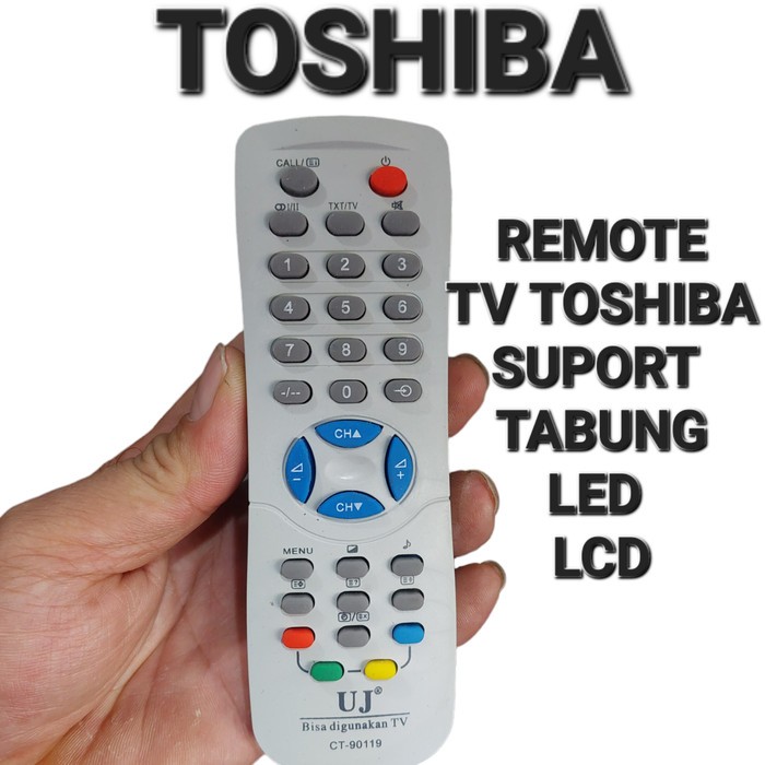 Remote TV Televisi Tabung Toshiba Gratis Baterai