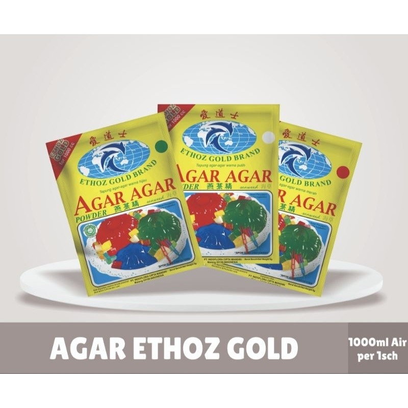 

ETHOZ GOLD AGAR 8GR/SACHET