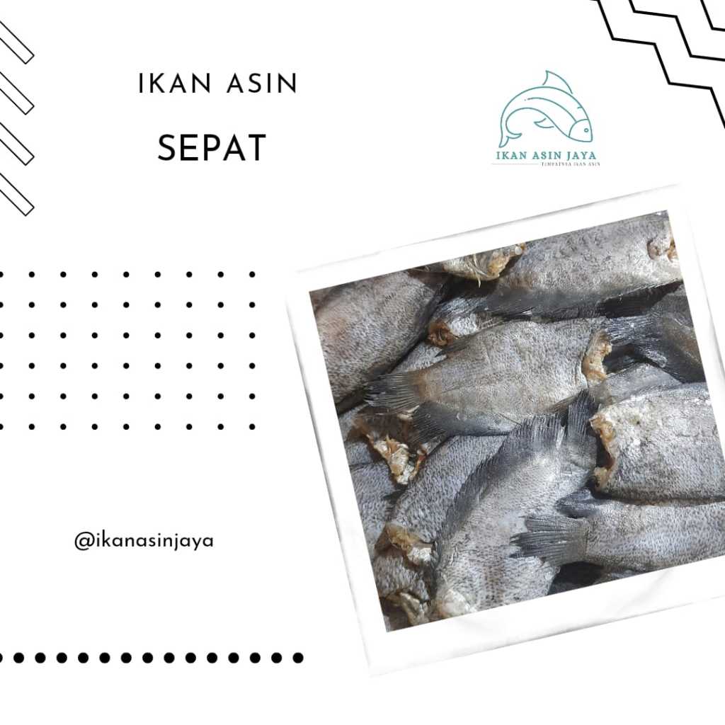 

Ikan Asin Sepat / Siam 250 Gram