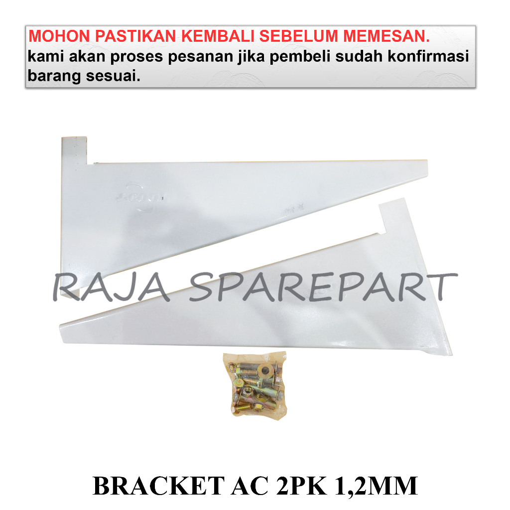BT2 BRACKET PLAT / BRACKET OUTDOOR AC / BRACKET AC 2PK 1.2MM