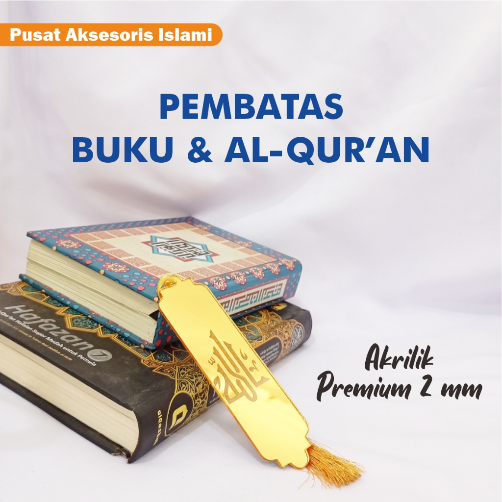 

PEMBATAS BUKU - PEMBATAS AL-QUR'AN AKRILIK MIRROR