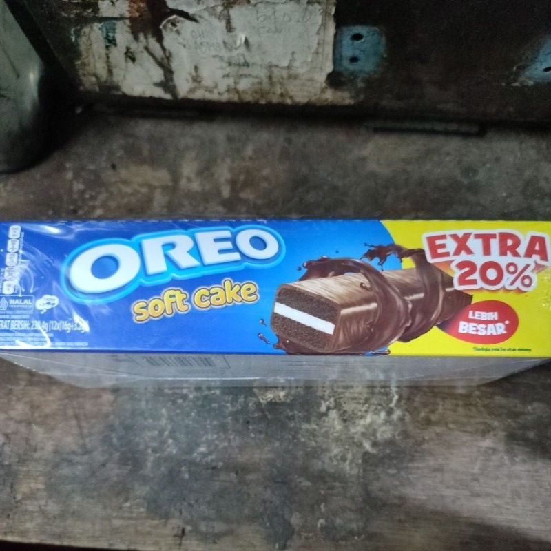 

Oreo Soft Cake 1 Box Isi 12pcs